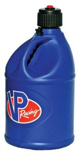 Vp racing fuel jug can utility blue container motorsports round blue 5 gallon