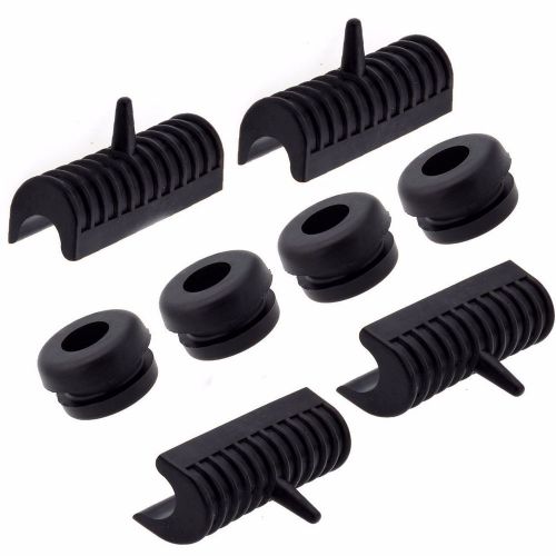 Rubber grommets + support cushion for harley davidson road king hard saddle bag