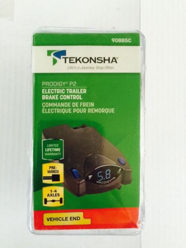 Brand new-tekonsha prodigy p2 electric trailer brake control-pre wired- 1-4 axil
