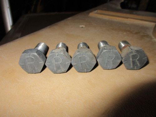 1/2-13 right hand wheel bolts, vintage old rv,camper,for travel trailer,rat rod