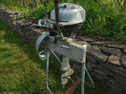 Vintage johnson outboard motor tn26 estate find estate find has compression