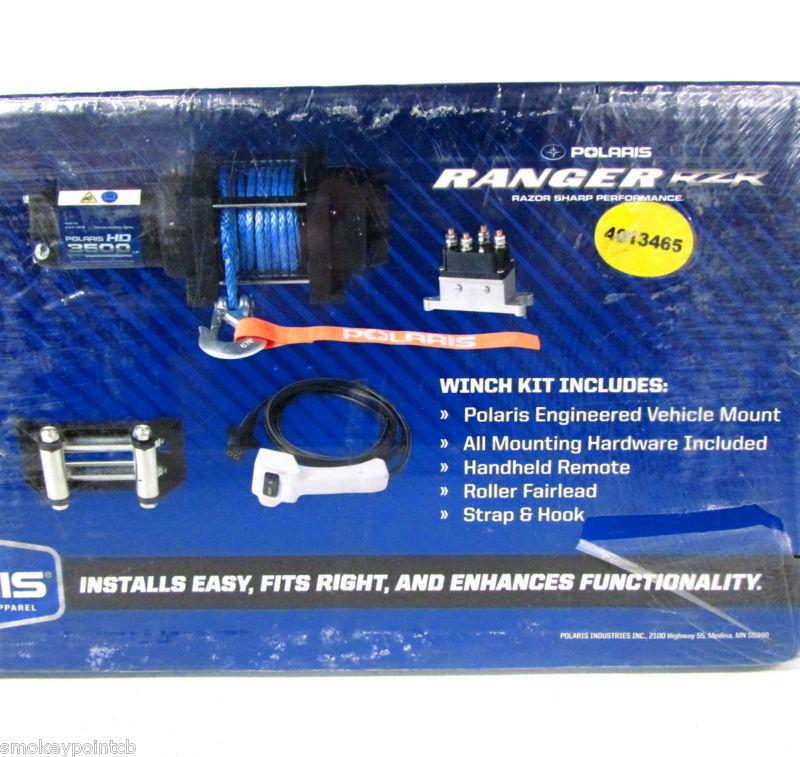 New Polaris 3500 Lb HD Winch Kit 2011-2012 RZR Razor 900 **READ LISTING** u0046, US $469.89, image 3