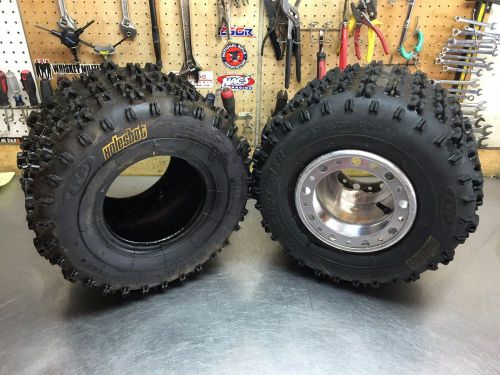 Itp tires &amp; baja wheel raptor banshee yfz 450 450r 660 700r 660r tri z 250 atc