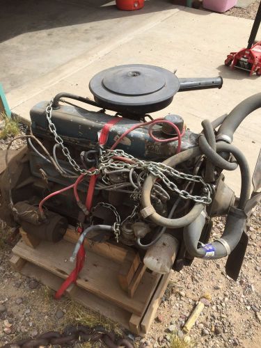 1965 chevy 6 cylinder 230 motor and trans