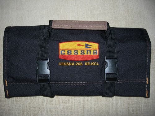 Cessna logo172/172xp/180/185/u206 "new all black" !!!!! tool roll