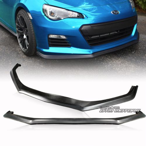 Find Black Polyurethane PU Ready to Paint Front Bumper Lip For 2013