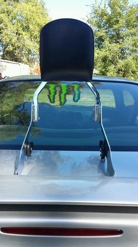 Harley back rest sissy bar detachable quick release sportster 04 & newer