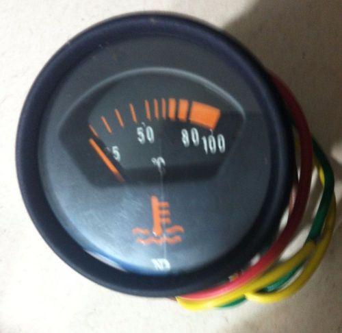 Vintage nos bombardier temp gauge  --   snowmobile  bombardier
