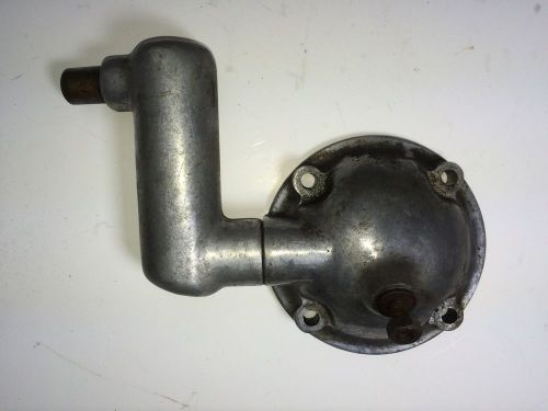 Jaguar xke-e-type engine breather cover original w coil stud hole