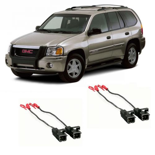 Fits gmc envoy 2002-2009 factory speaker replacement connector harness package