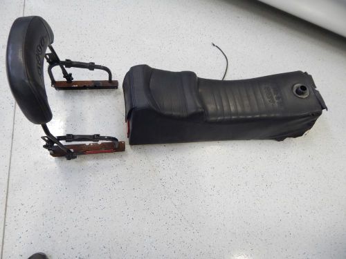 Polaris snowmobile 1996 xlt 600 indy 2-up seat w/backrest