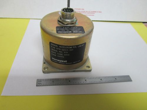 Faa biaxial linear accelerometer honeywell aircraft instrument bin#q2-07