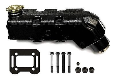 Exhaust elbow reservoir for mercruiser 3.7l 470 marine engine 170/190 98562a6