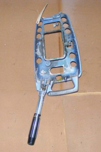 C2a445 1974 clinton k700 7 hp lower cowl hood with handle from model k7003000d