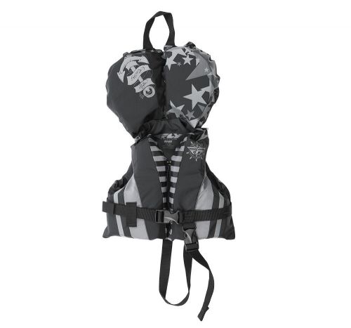 Fly racing infant vest life vest black/gray os