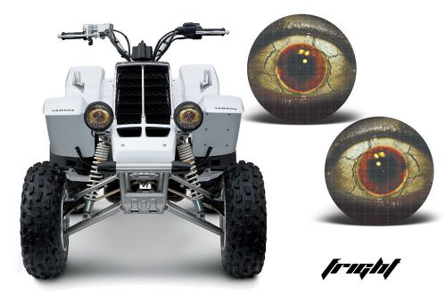 Amr racing head light eyes graphic decal yamaha banshee 350 atv quad part fright