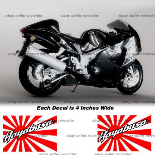 Hayabusa busa rising sun decal for suzuki gsx1300