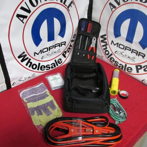 New oem jeep cherokee roadside emergency safety kit jeep mopar