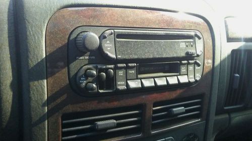 03 grand cherokee factory stereo