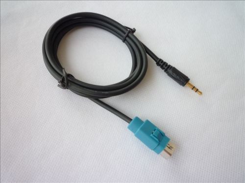 Alpine kce-237b aux input lead for full speed headunits iphone ipod  car audio