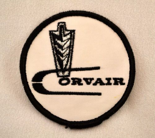 Vintage 60s 70s corvair patch embroidered cloth sew on nos car denim jacket hat