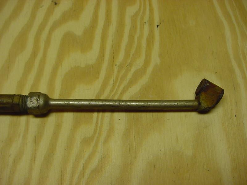 VINTAGE SCHRADER USA Chuck Tire Air Wheel Inflator w/ Rubber Hose, US $29.99, image 6