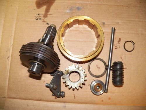 Omc stringer 400 800 tilt lift clutch worm gear set.