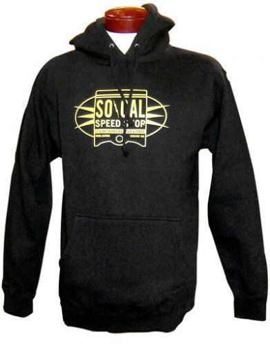 Medium so cal oil can piston hoodie sweatshirt hot rod rat street old school