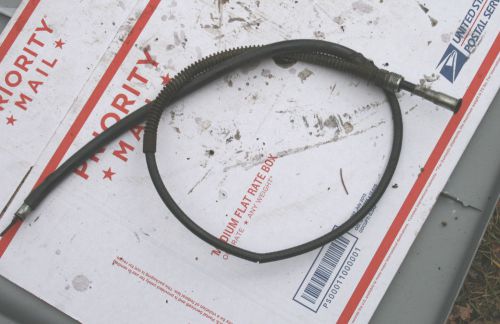 1975 yamaha dt 400 oem speedometercablehas split in it