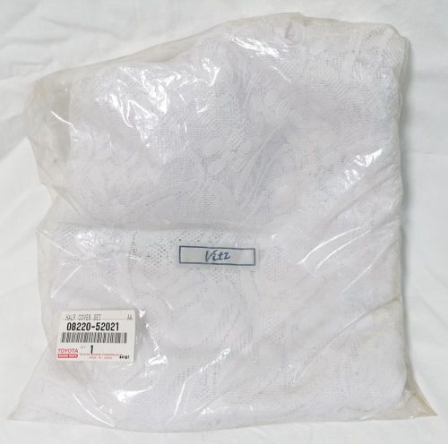 98-05 jdm toyota vitz half seat covers rare yaris xp10 oem nos hatchback echo