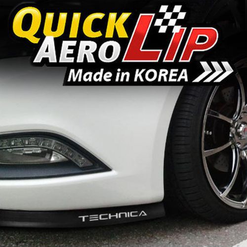 Front bumper spoiler chin lip splitter valence body kit for hyundai 14-16 creta