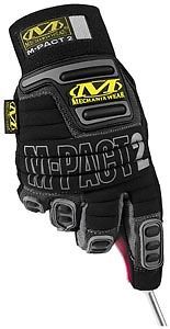 Mechanix wear m-pact ii gloves black medium m xf55-6640