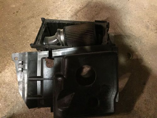 R53 mini cooper air intake oem modified airbox lid and cowl with k&amp;n filter