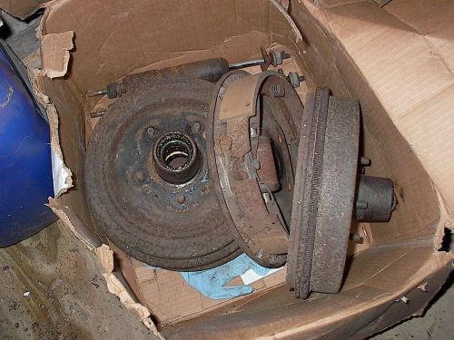 1954 chevrolet bel air front drum brake assemblies complete