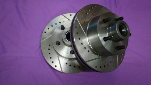 Camaro, drilled/soltted rotors 1964-72fbody 1967-69 x-body full size gm 1955-64
