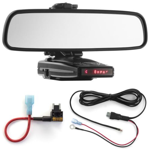 Mirror mount + direct wire + micro add a circuit - escort 9500ix redline