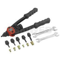 Astro pnuematic 13" nut/thread hand riveter kit with nosepiece set