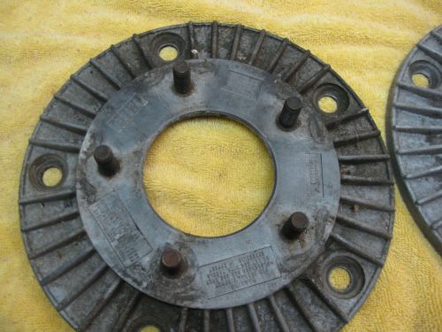 Vintage cal chrome # 3876 wheel adapters 67 up vw to 5 lug chevy 4-3/4 in.2 pcs