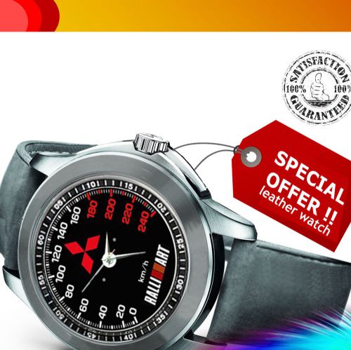 New arrival mitsubishi ralliart speedometer sport metal watch