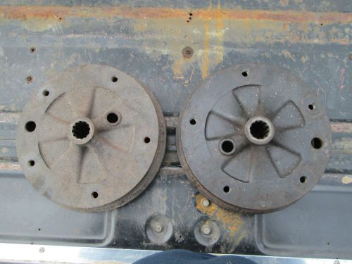 Vintage vw brake drums used but gc 1956?