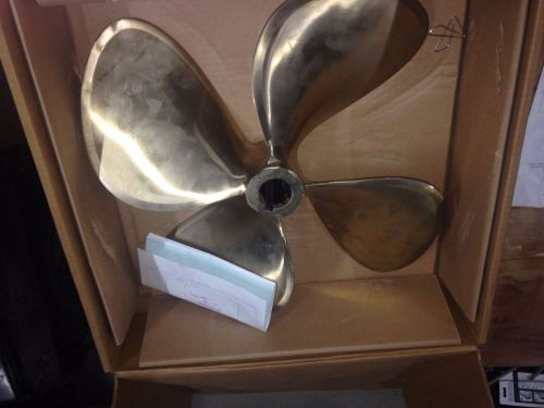 Michigan wheel brass 22 inch boat propellers set of 2 michigan dqx nibral w cup