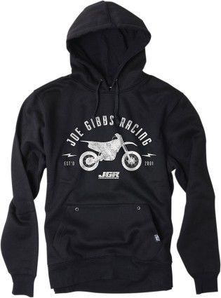 Factory effex joe gibbs mens pullover hoodie black/white
