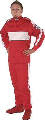 G-force 4386xlgrd driving pants gf505 triple layer sfi 3.2a/5 x-large red