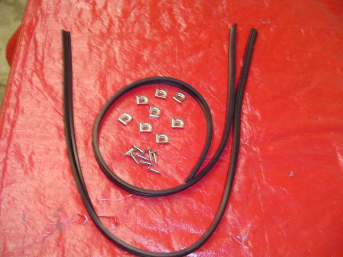 1947-54 chevy &amp; gmc truck hood to cowl seal/gasket &amp; hardware