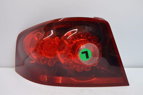 11-14 dodge avenger tail light left brake light assembly af2#006