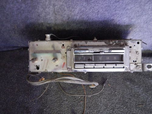 1957? cadillac am wonder bar radio