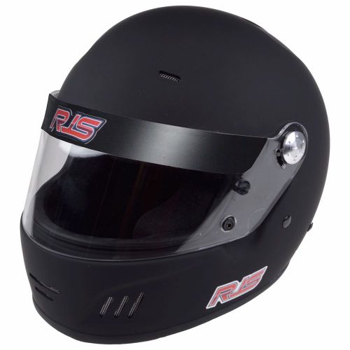Rjs racing new snell sa2015 full face pro helmet scca imsa matte black xxl