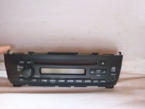 04-06 Nissan Sentra Radio Cd Player Face Plate CY08B CH63078, image 1