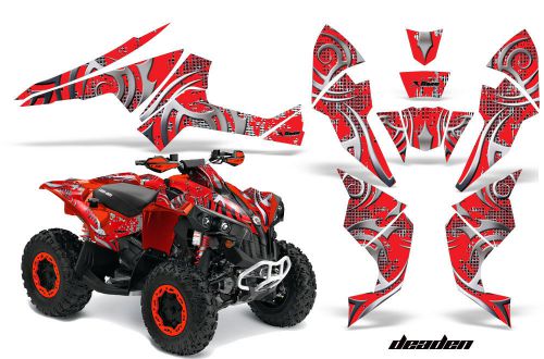 Amr racing canam renegade 800 r/x atv decal sticker wrap can-am dekor parts - dr