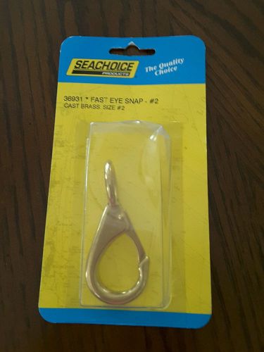 Z234 fast eye snap seachoice 36931 polished cast brass parts